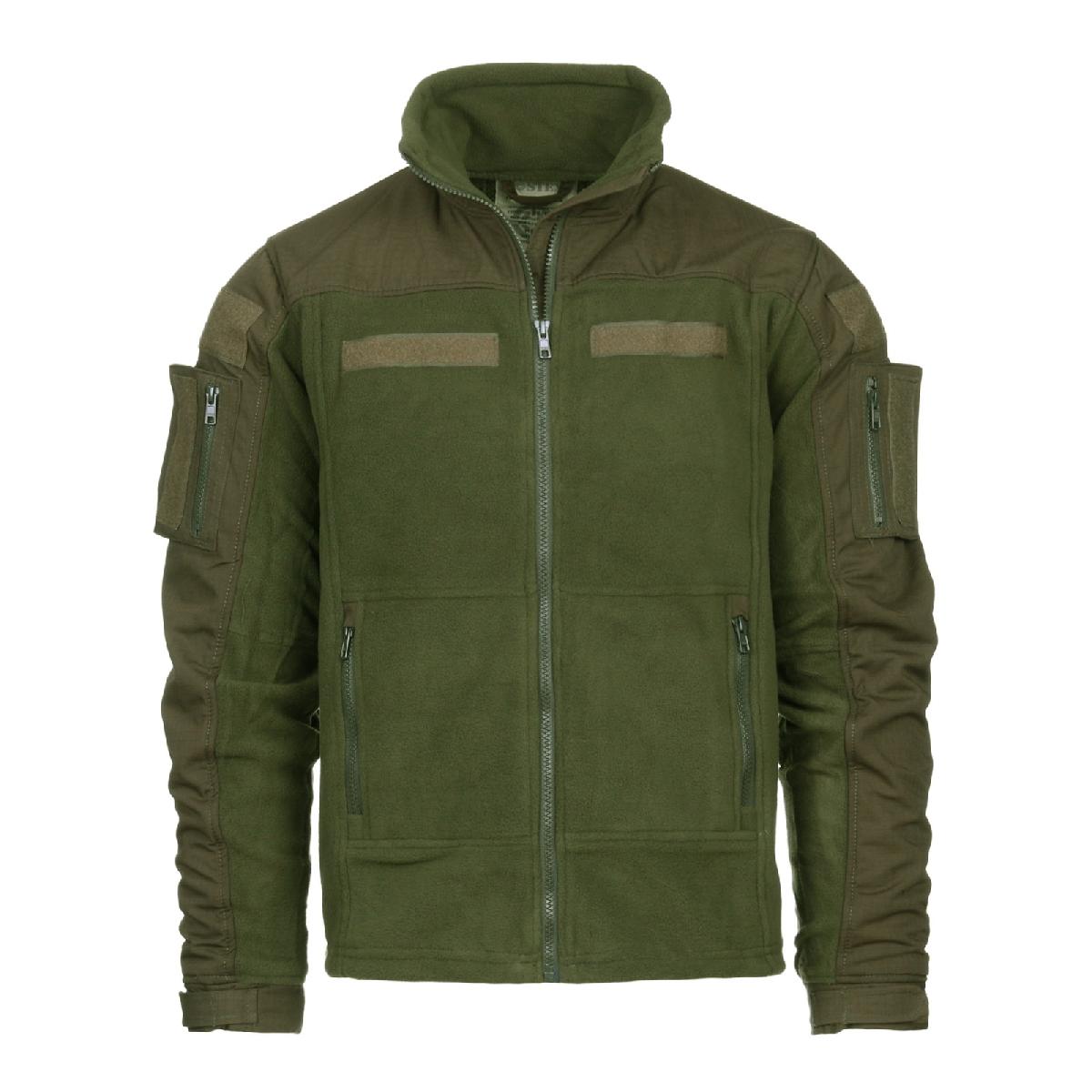 Combat Fleecevest Groen -1372-a